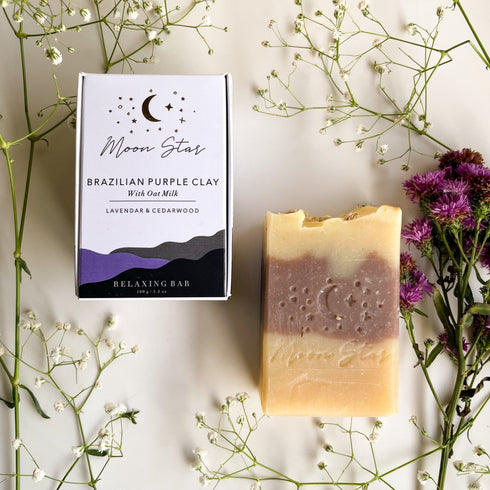 The Sass Bar RELAX : Brazilian Purple Clay + Oat Milk